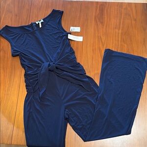 LAUNDRY Navy Blue Jumpsuit